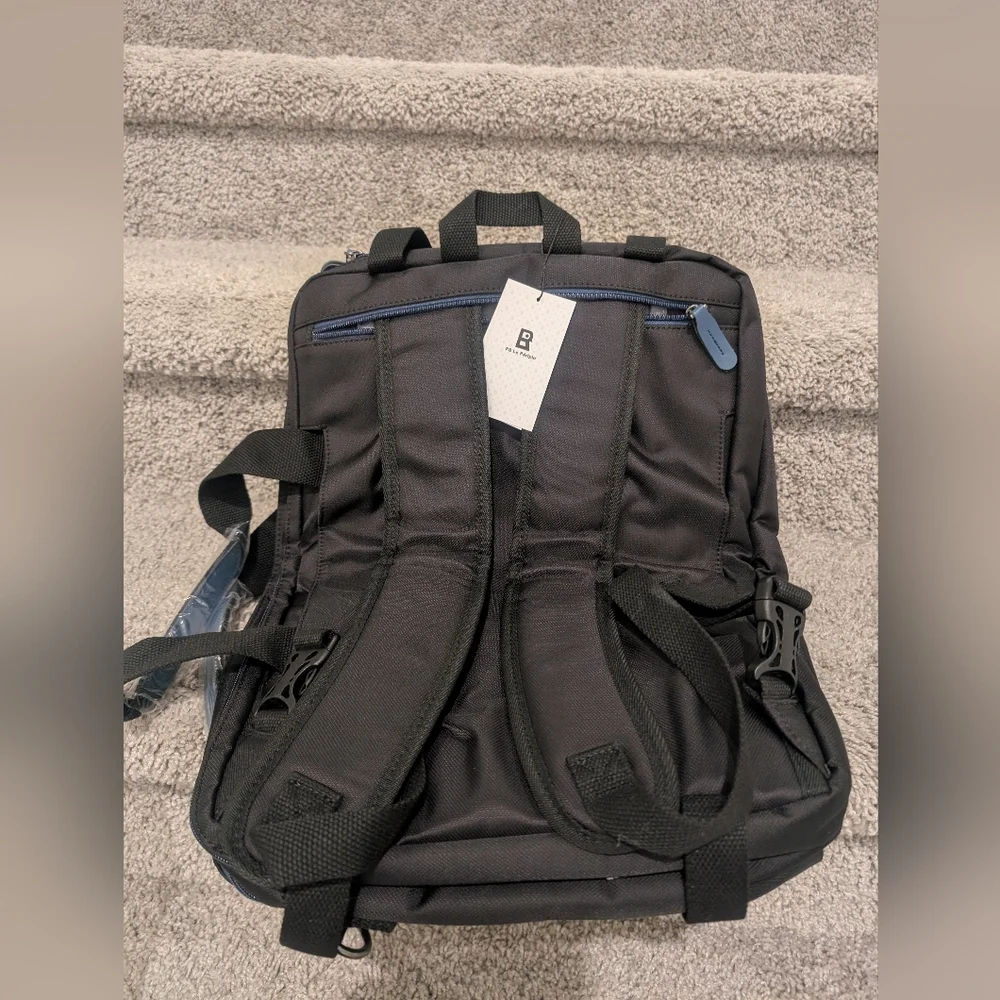 ⚡New 3 in 1 Computer Bag for Men 17.3 Inch Laptop Backpack Work Briefcase Strap